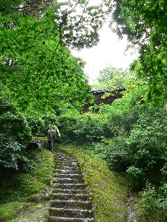 那谷寺の石段