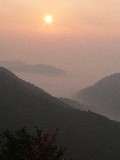 大江山雲海の朝日
