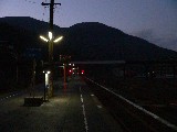 たそがれのホーム富山方面